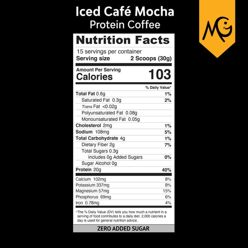 MariGold packaged product nutrition panel shows non-GMO and allergen-free notes