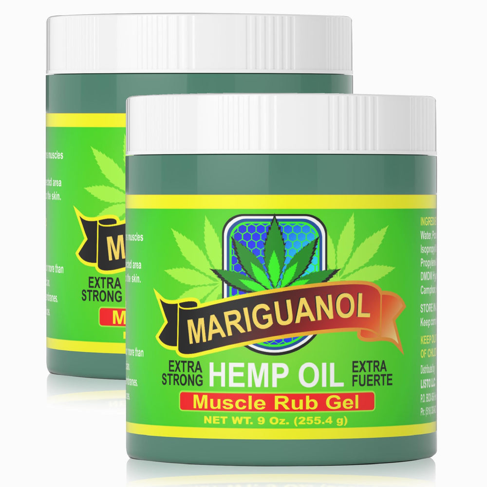 Mariguanol muscle rub gel delivers cooling relief after workouts