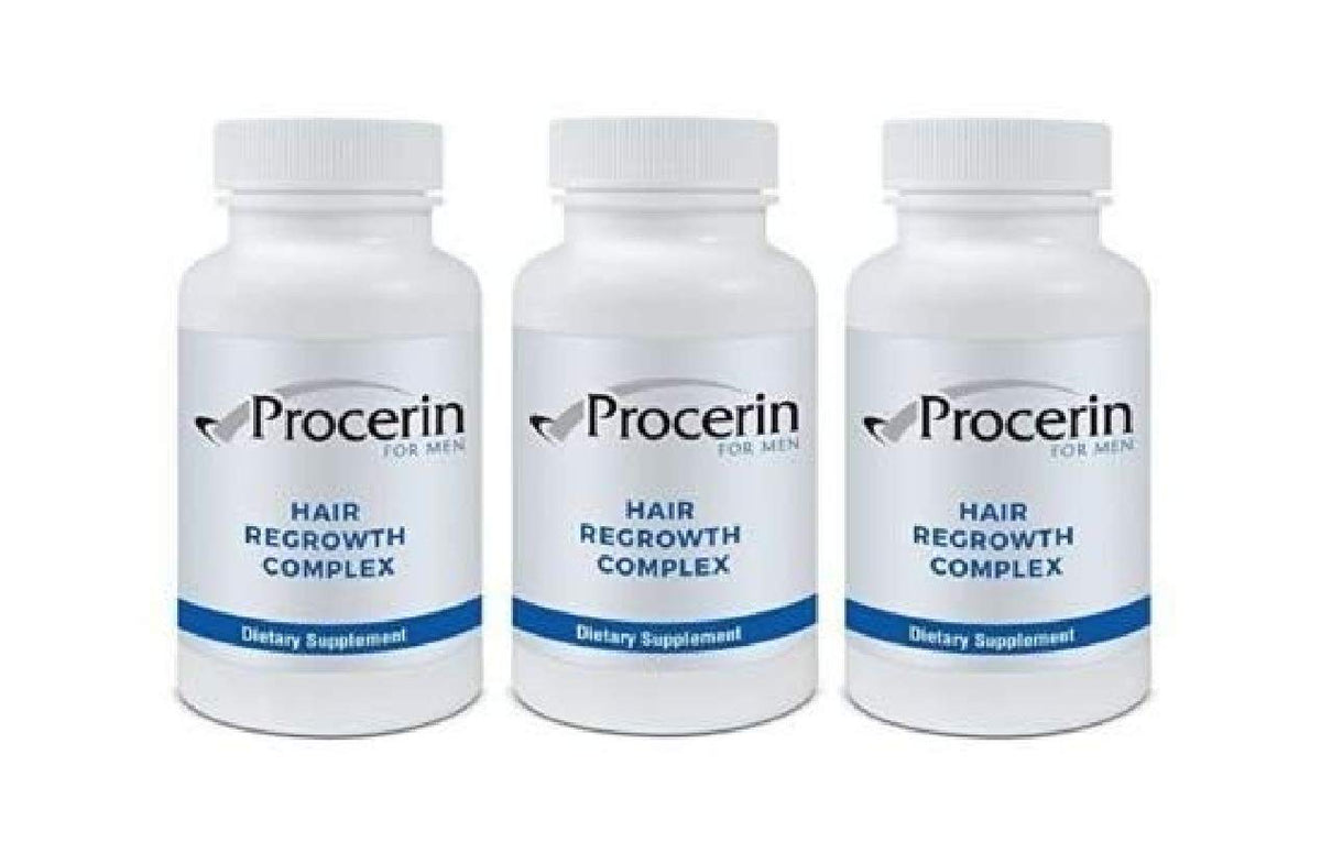 Marine Essentials Procerin tablets bottle for daily hair support