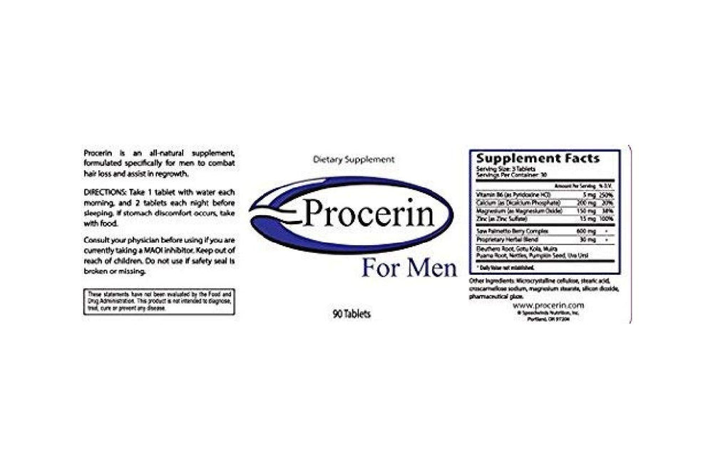 Marine Essentials Procerin topical solution for scalp application