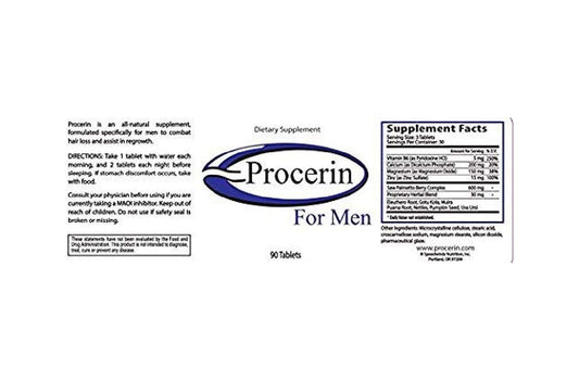 Marine Essentials Procerin topical solution for scalp application