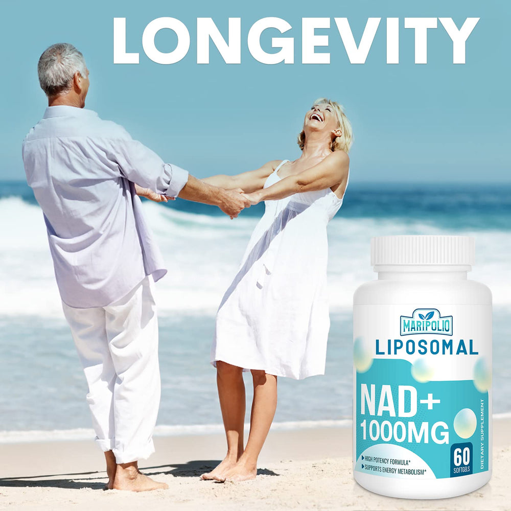 Maripolio NAD+ bottle in everyday-use setting for consistency.