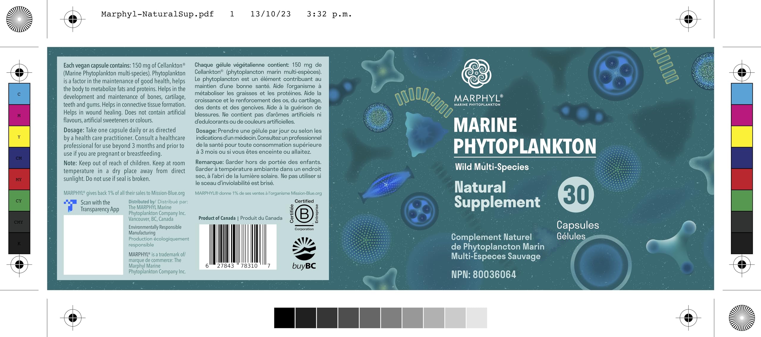 MARPHYL easy-to-swallow capsules for daily wellness routine