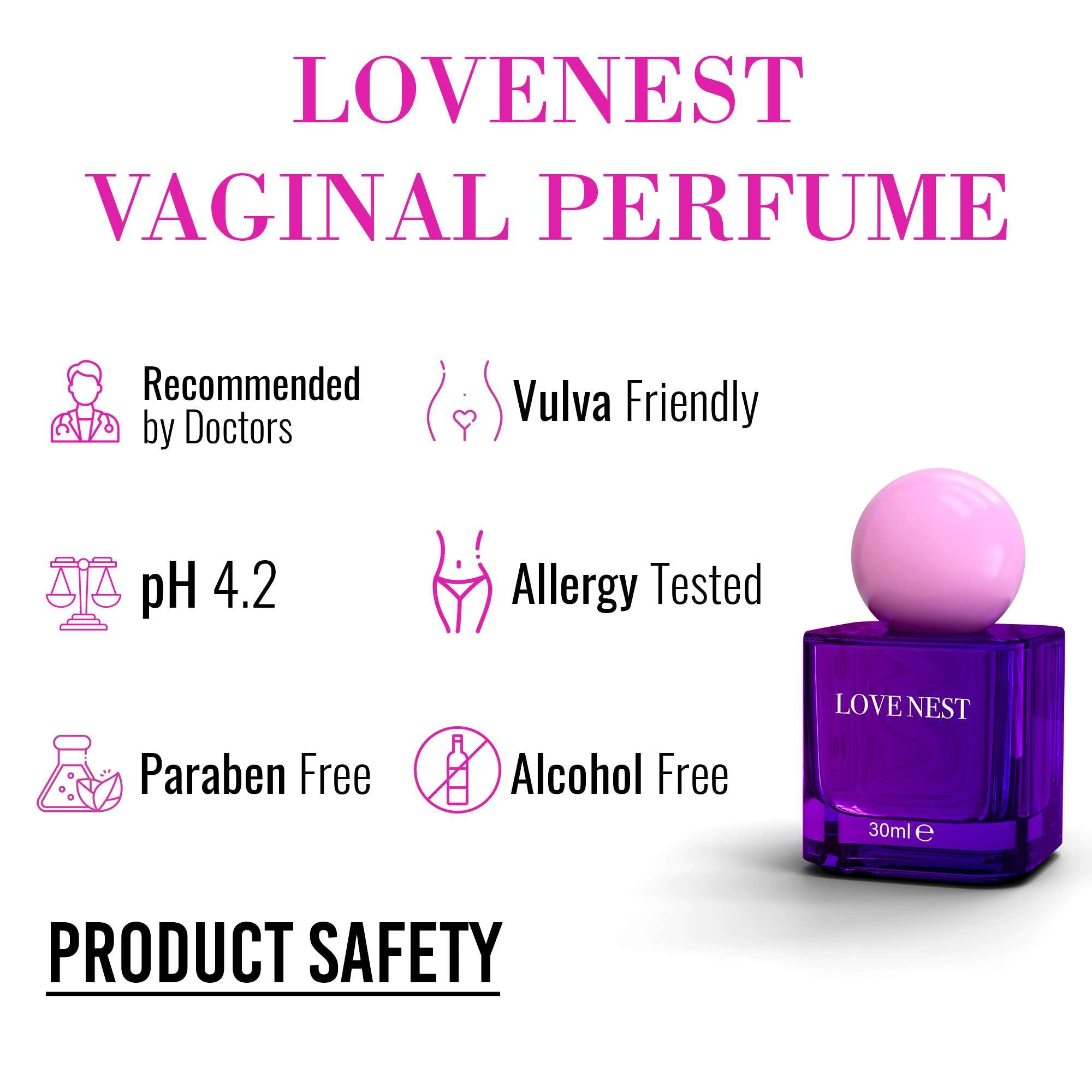 MARQUEENSBEAUTY Lovenest spray-application demonstrates easy daily use