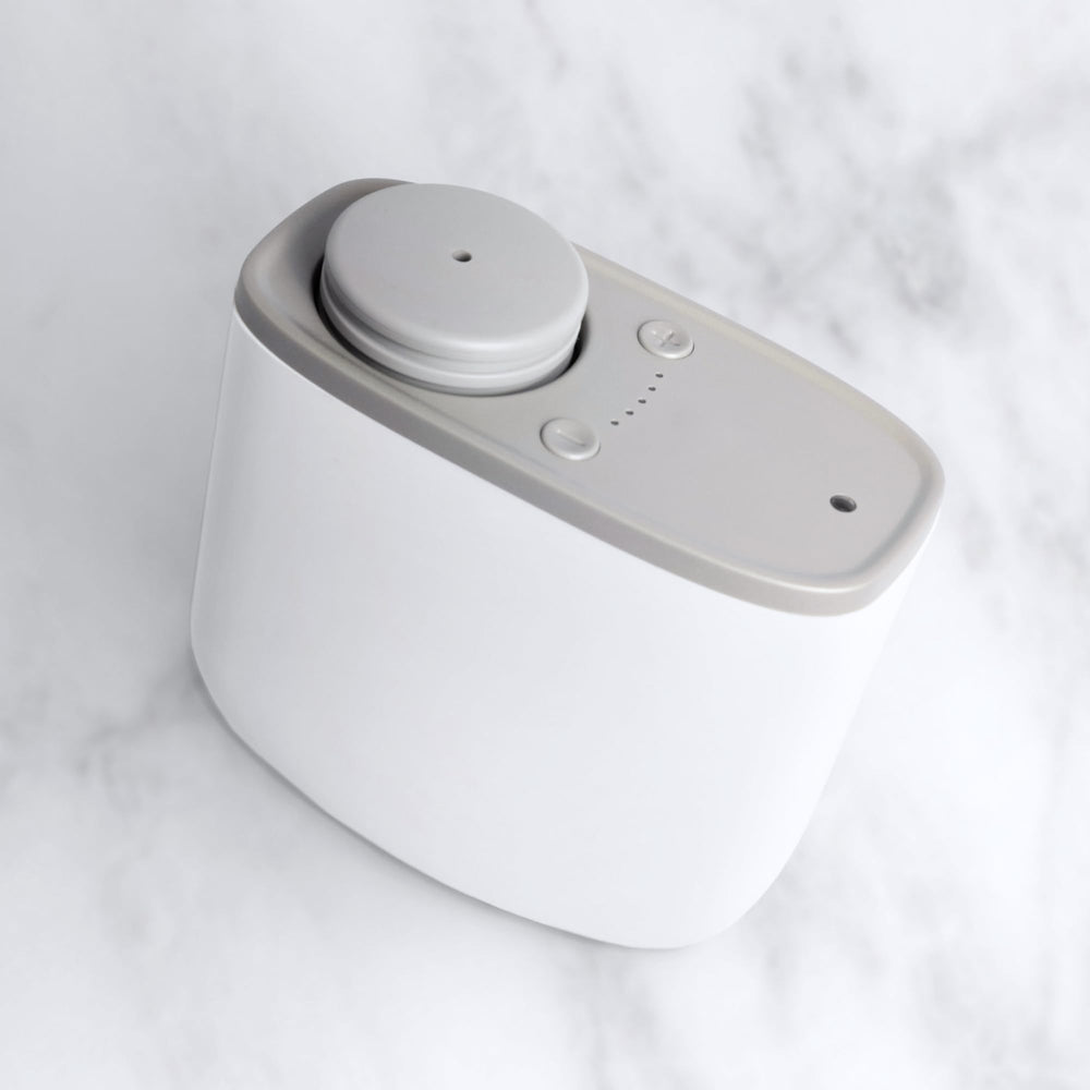 Marriott Attune diffuser lit at night adds ambient glow.