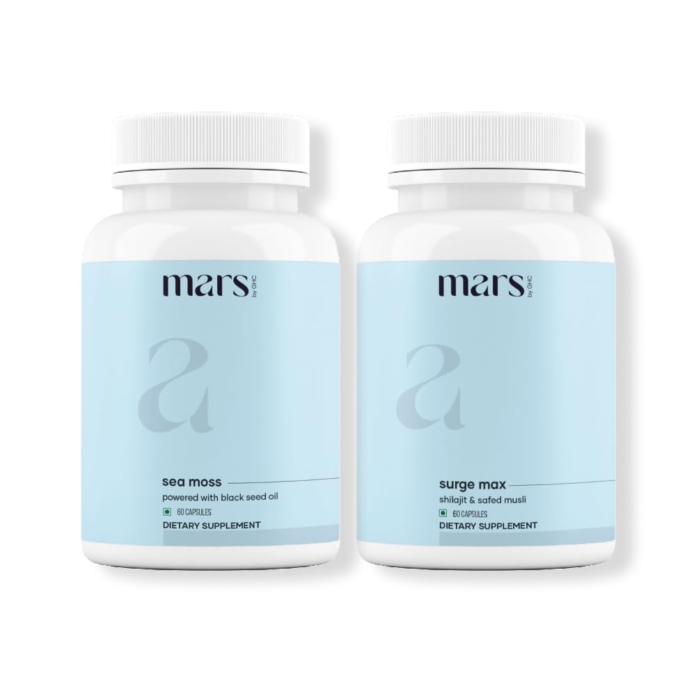 Mars by GHC lifestyle scene with capsules ready for daily routine
