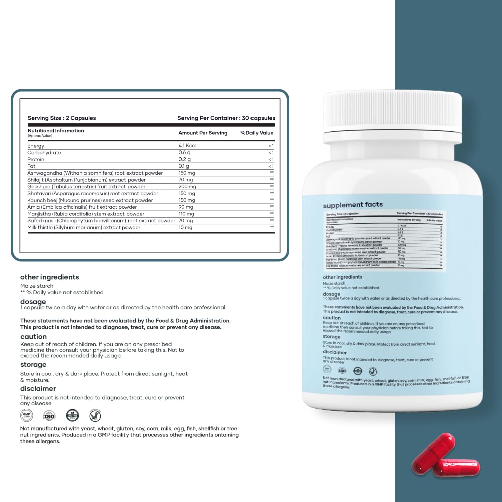 Mars by GHC capsules after meals for easy daily integration