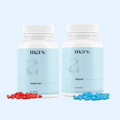 Mars by GHC Power Play bottle with capsules for daily mood support.