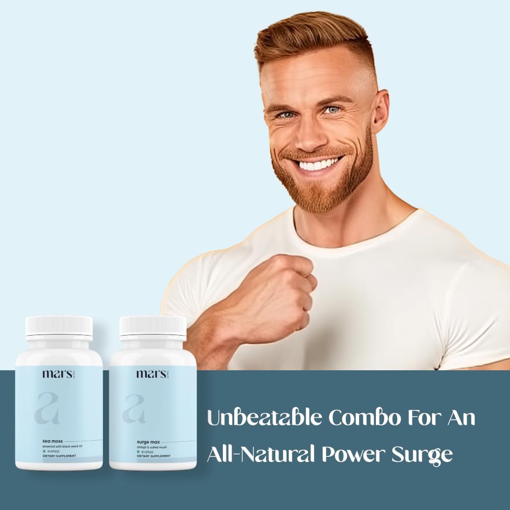 Mars by GHC Power Surge combo packaging box with product highlights