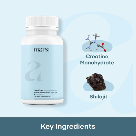 Mars by GHC capsules close-up highlighting clean formula for endurance