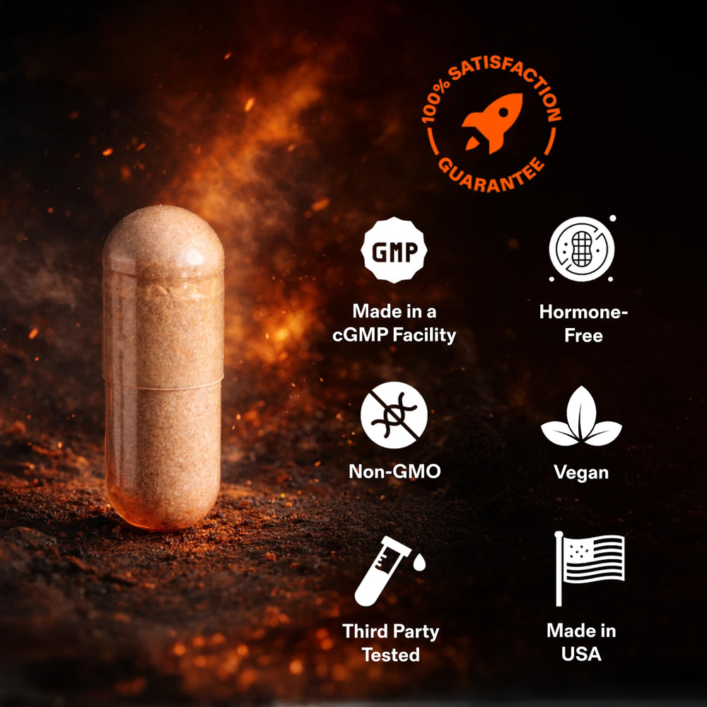 Mars Men Booster fenugreek ingredient close-up for energy support