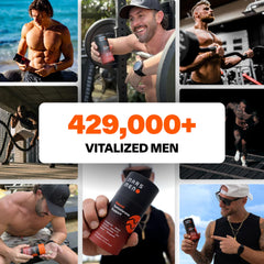 Mars Men Booster zinc ingredient close-up for vitality support