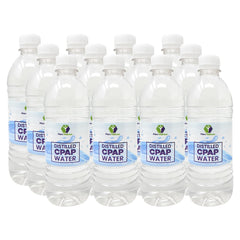 Mars Wellness Distilled Water CPAP bottle 16.9 oz with mineral-free hydration for efficient CPAP operation