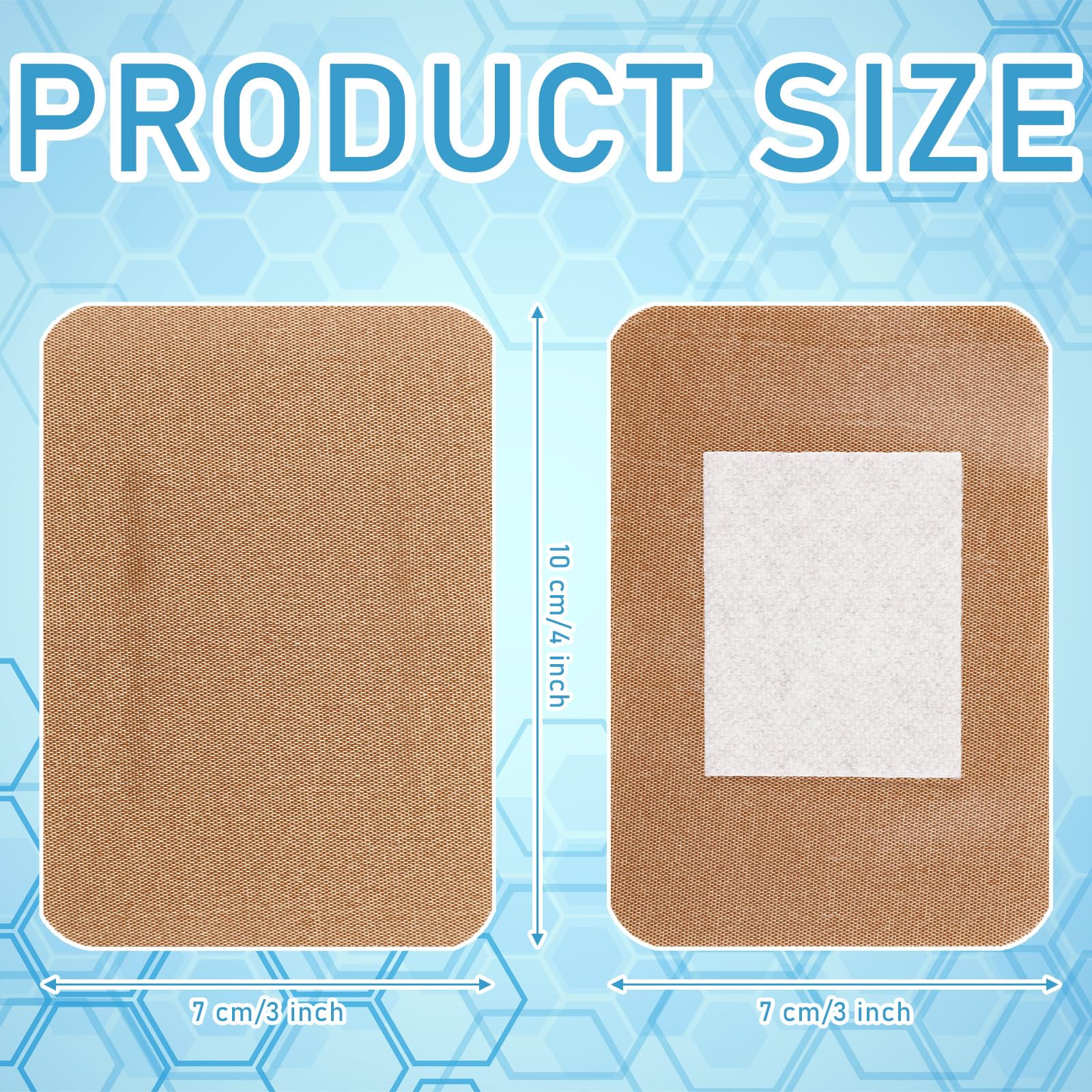 Marsui extra-large knuckle bandages fit fingertips securely for versatile wound coverage.