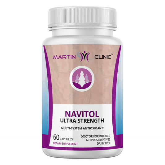 Martin Clinic Navitol bottle front showing daily clarity support