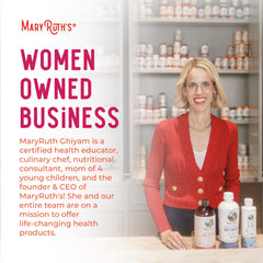 MaryRuth's usage shot shows one capsule daily for convenience.