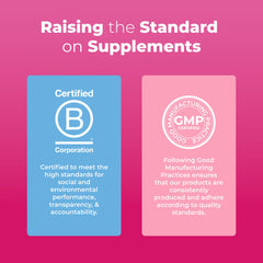 MaryRuth’s label close-up shows vegan, non-GMO formulation.