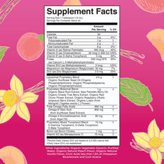 Pouring MaryRuth’s liposomal multivitamin enables easy daily dosing.
