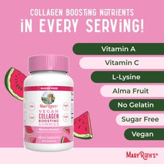 MARYRUTH'S collagen boosting gummies hair health support in daily routine