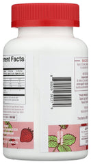 60-count bottle of MaryRuth's Organic Kids Probiotic Gummies ready for families on the go.