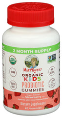 MaryRuth's Kids Probiotic Gummies bottle with strawberry flavor for daily use.