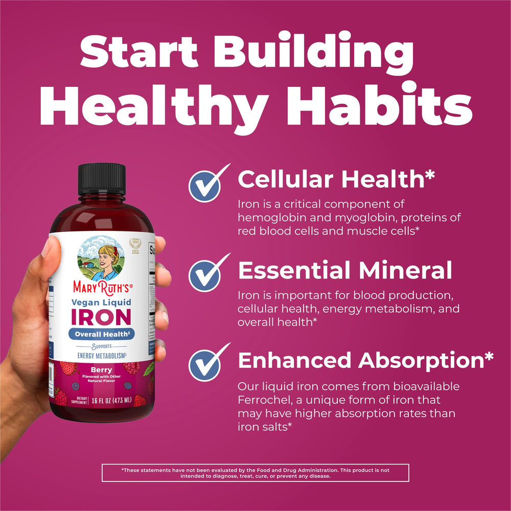 Daily family use with MaryRuth's liquid iron in routine