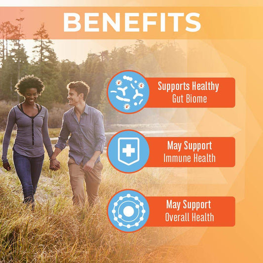 MARYRUTH'S probiotic turmeric capsules close-up shows easy two-capsule serving