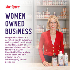 Adult-use MaryRuth's gummies ready for daily skin hydration.