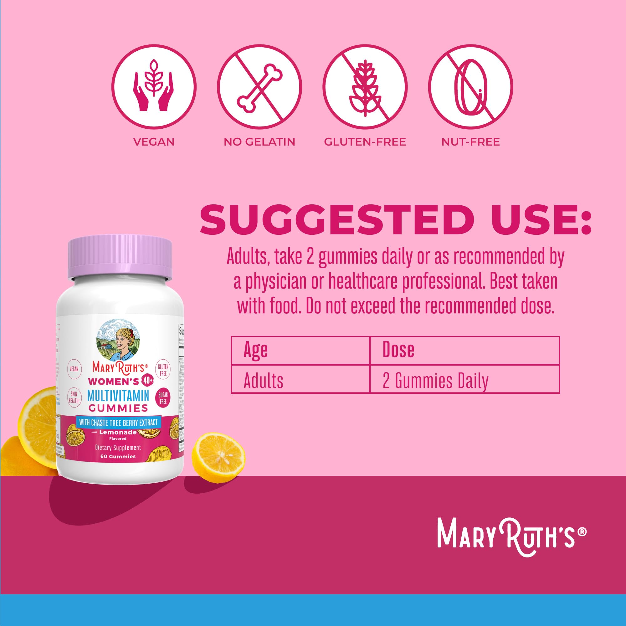 MaryRuth's Vitamin D3 highlights immune support potential for daytime wellness.