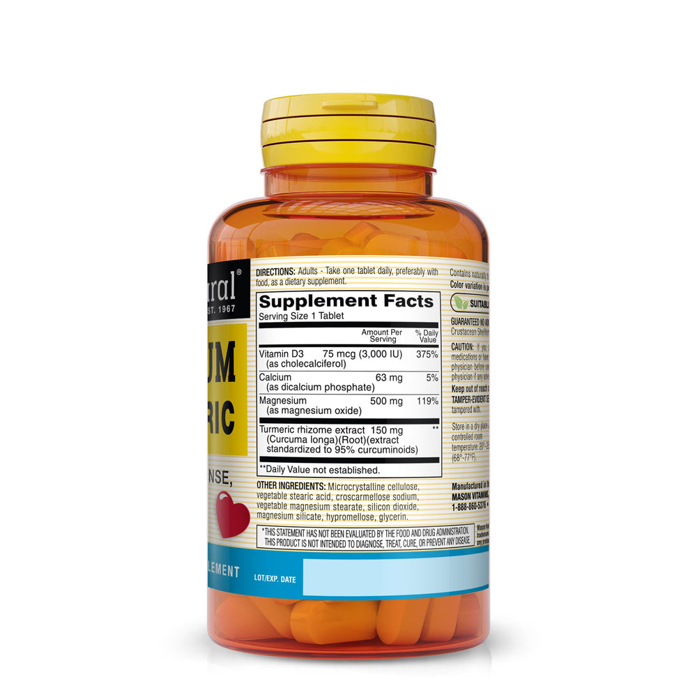 Mason Natural daily dosage tablet ready for simple daily intake