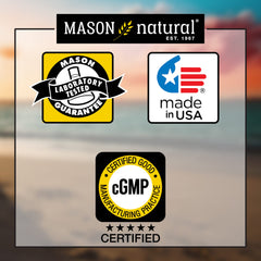 Mason Natural packaging of 90 capsules, ready for ongoing joint support.