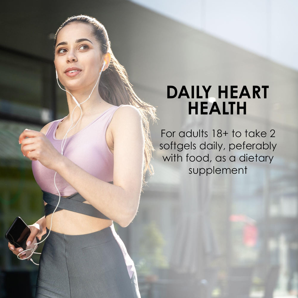 Mason Natural Heart Trio softgels close-up highlighting capsule texture