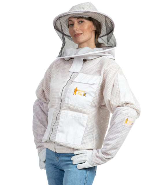 Massive Bee Store unisex fit jacket suitable for a wide range of heights and users