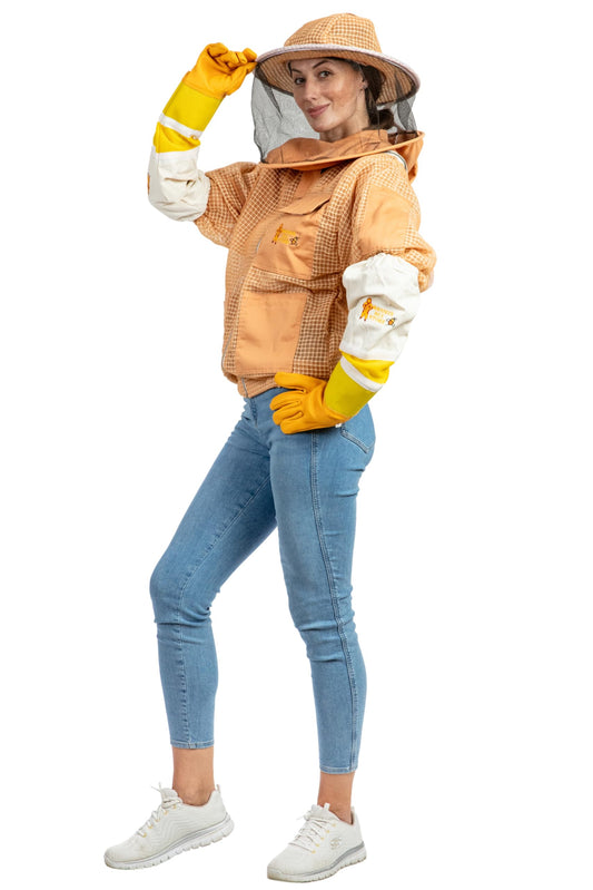 Massive Bee Store removable veil jacket allowing easy cleaning and storage