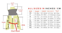 Massive Bee Store unisex jacket for a wide height range.