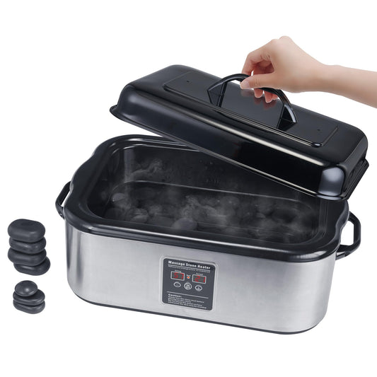 Master Massage Equipment 18 Quart Warmer control panel highlights precise digital temperature control
