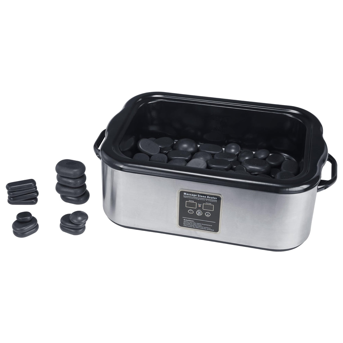 Master Massage Equipment 18 Quart Warmer front view shows durable stainless steel for clinics