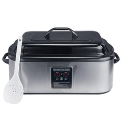 Master Massage Equipment 18 Quart Warmer LED display demonstrates quick heat targeting