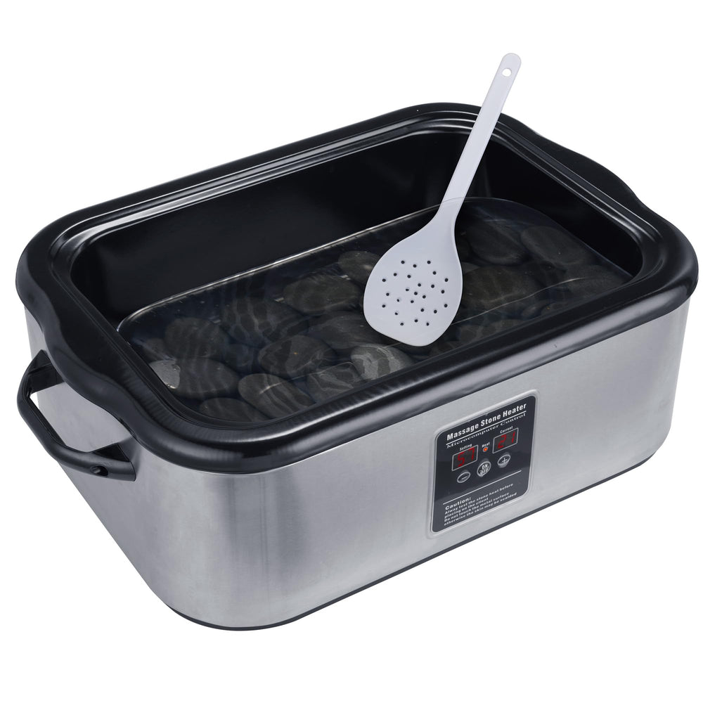 Master Massage Equipment 18 Quart Warmer stainless exterior resists wear in busy environments