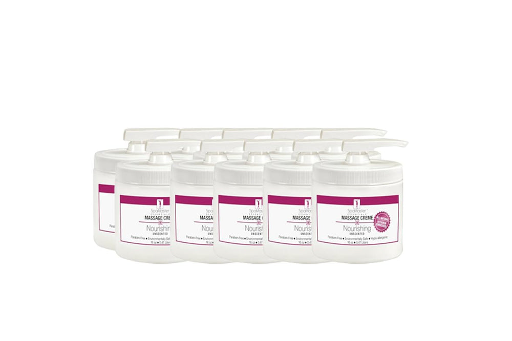 Master Massage SpaMaster unscented cream glide for ultra-smooth massage sessions