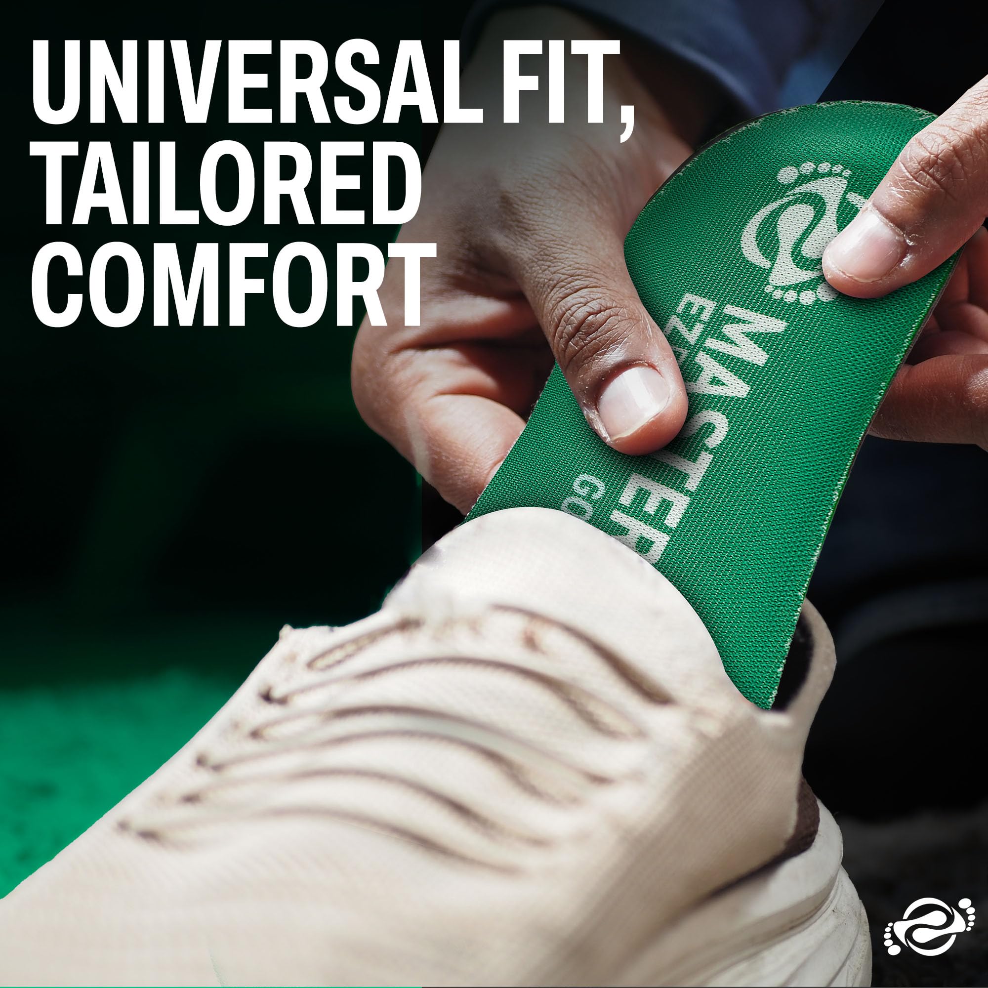 MASTERFIT EZQF EVA materials aid moisture control for dry, comfortable feet