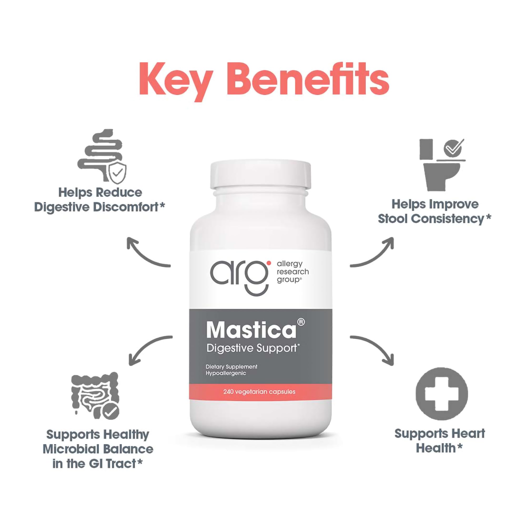 Mastica gum resin capsules with seal, ready for daily use.