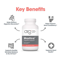 Mastica gum resin capsules with seal, ready for daily use.