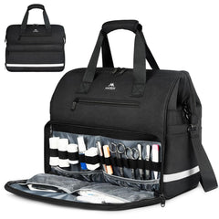 MATEIN medical bag front view demonstrates durable exterior for on-the-go care.