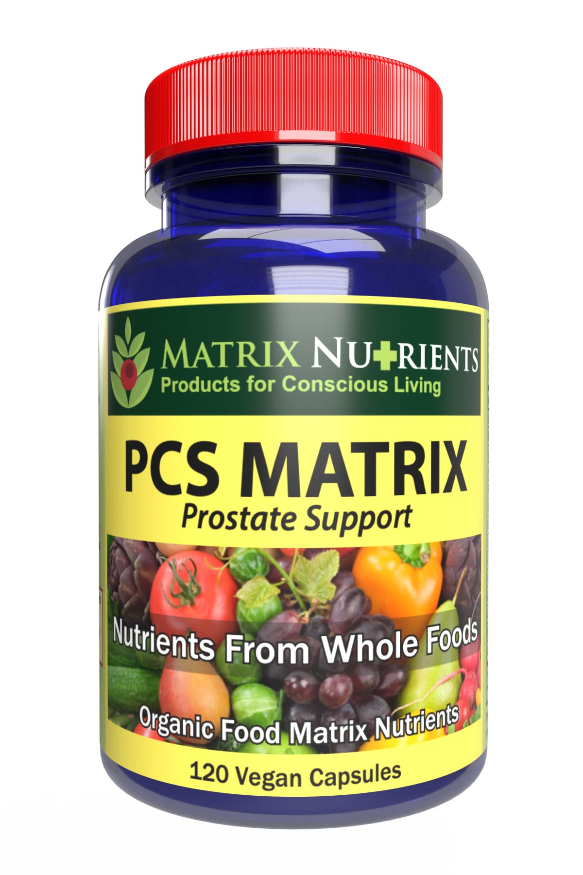 Matrix Nutrients PCS Matrix bottle suggesting potential PSA support
