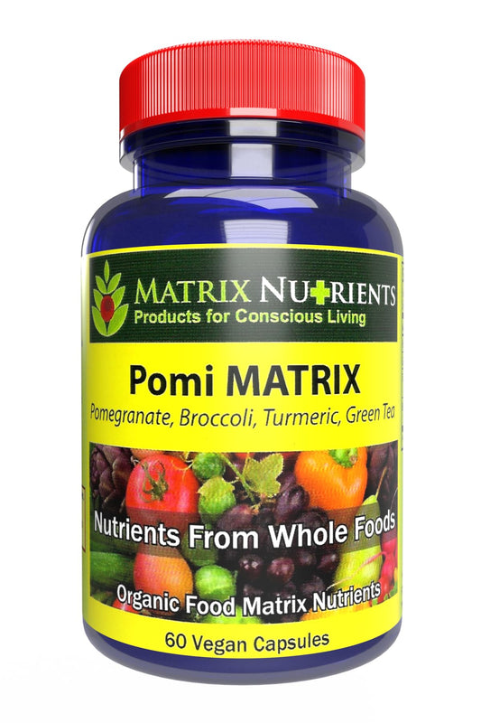 Matrix Nutrients' POMI Matrix bottle for a daily wellness routine