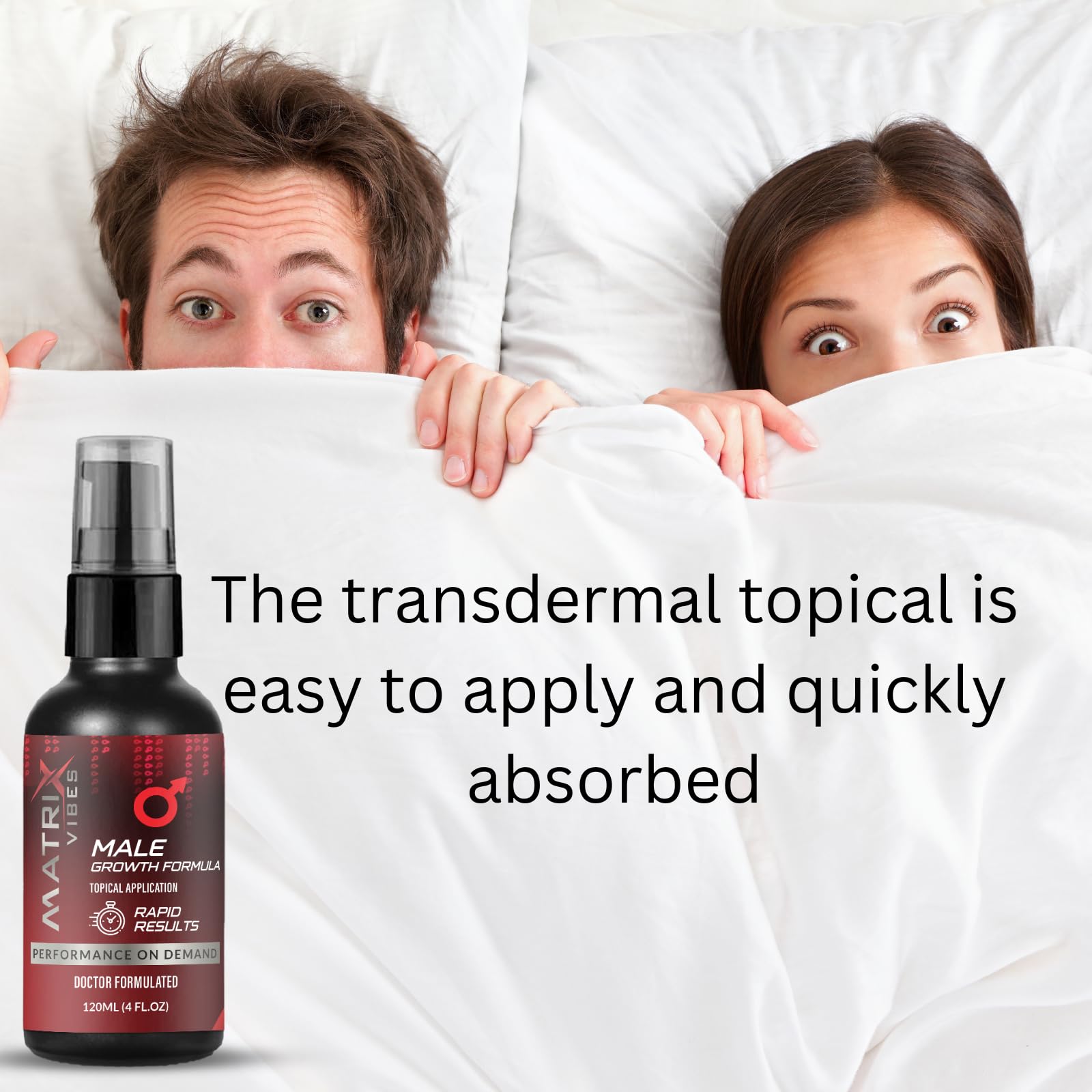 Matrix Vibes enlargement topical energy-boost application supports daily activity.