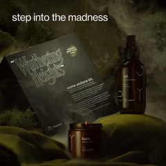 MAUDE Wuthering Heights-inspired kit, fragrance-free care with cinematic vibe.