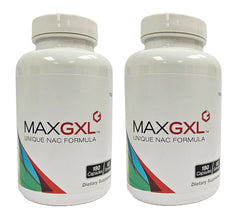 Max GXL bottle with NAC formula supporting healthy aging