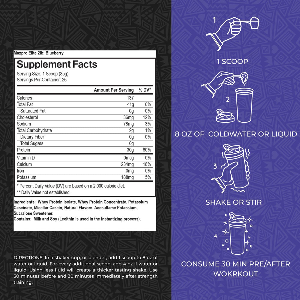 Serving size scoop showing precise protein portions for daily tracking.